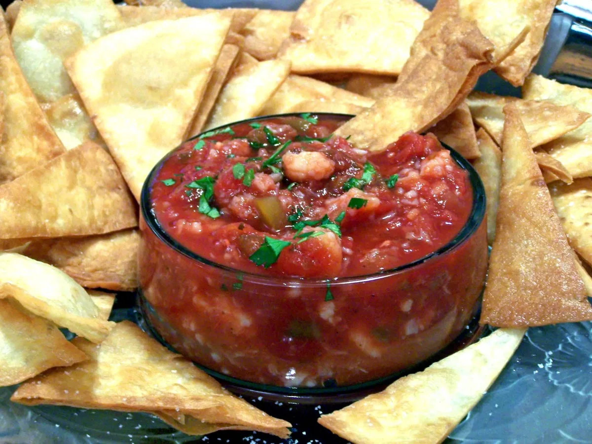 Joanne's Spicy Shrimp Salsa