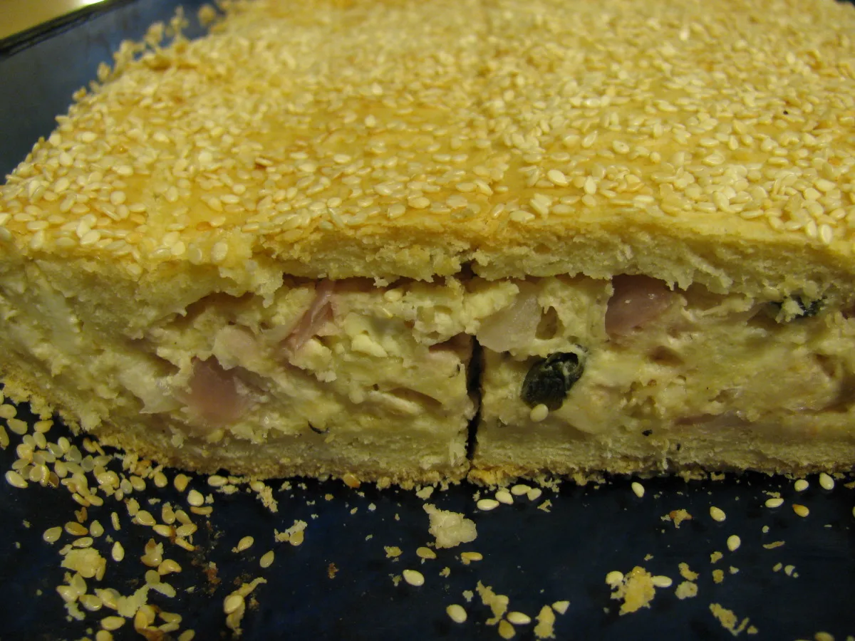 Kalasouna - Cheese and Onion Pie