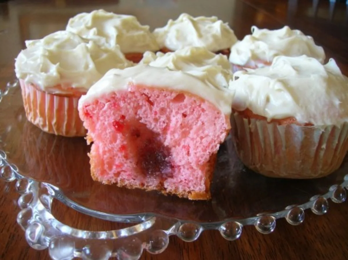 Kid Pleasing Strawberry Cupcakes