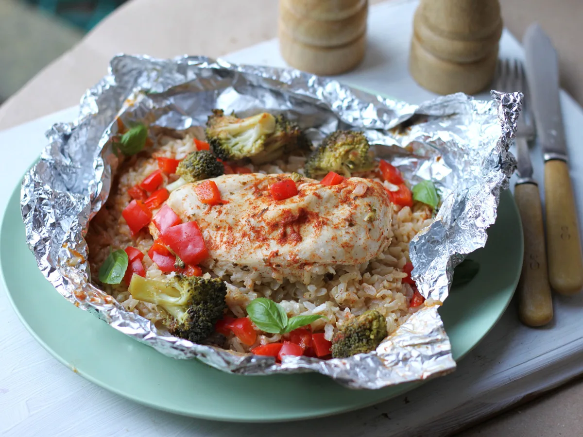 Kraft Foil Packet Southwestern Chicken Dinner