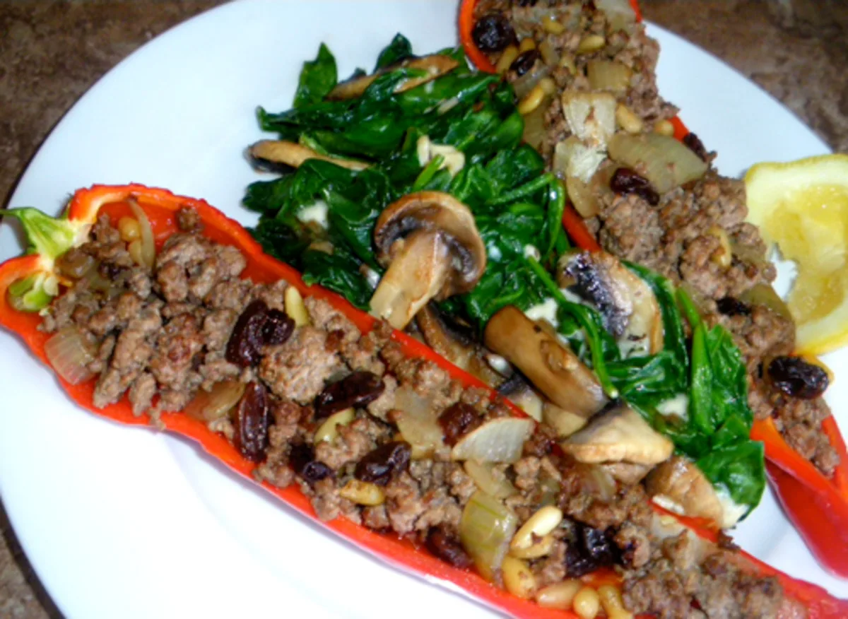 Lamb Stuffed Bell Peppers II