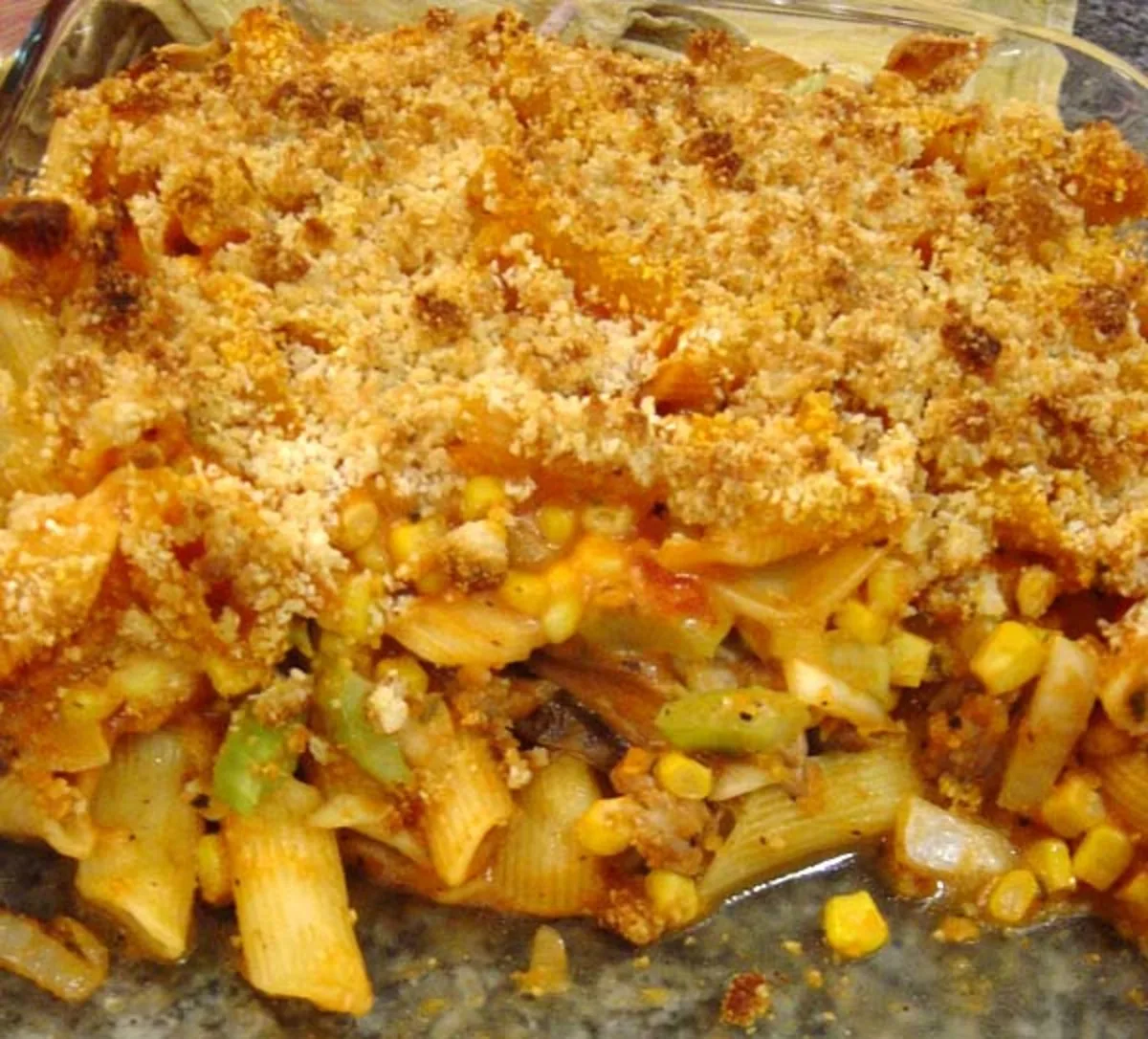 Запіканка з залишками м’яса