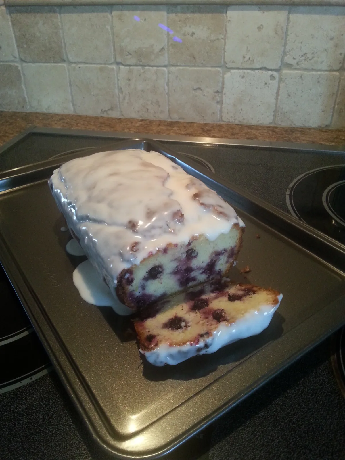 Lemon Blueberry Yogurt Loaf