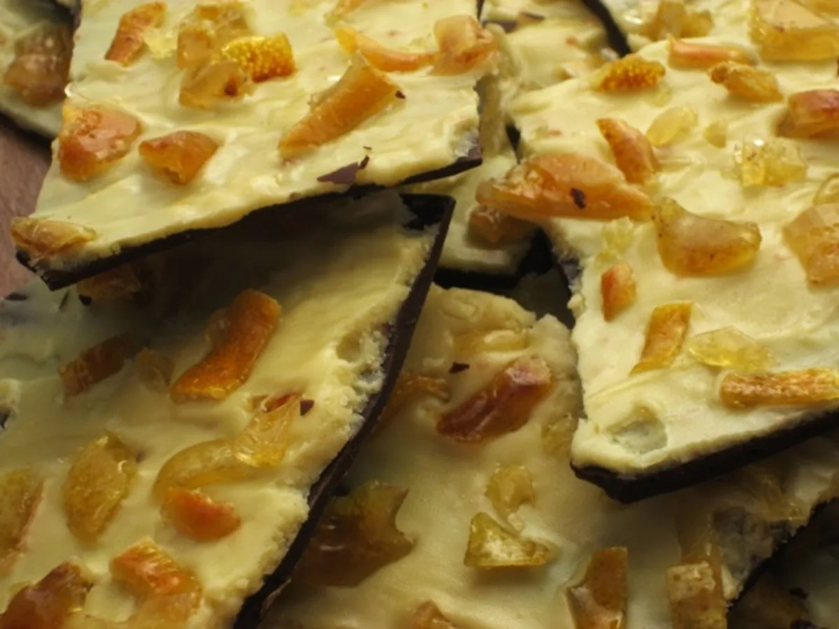 Lemon Chocolate Bark