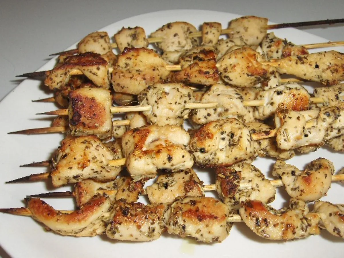 Lemon Herb Chicken Kabobs