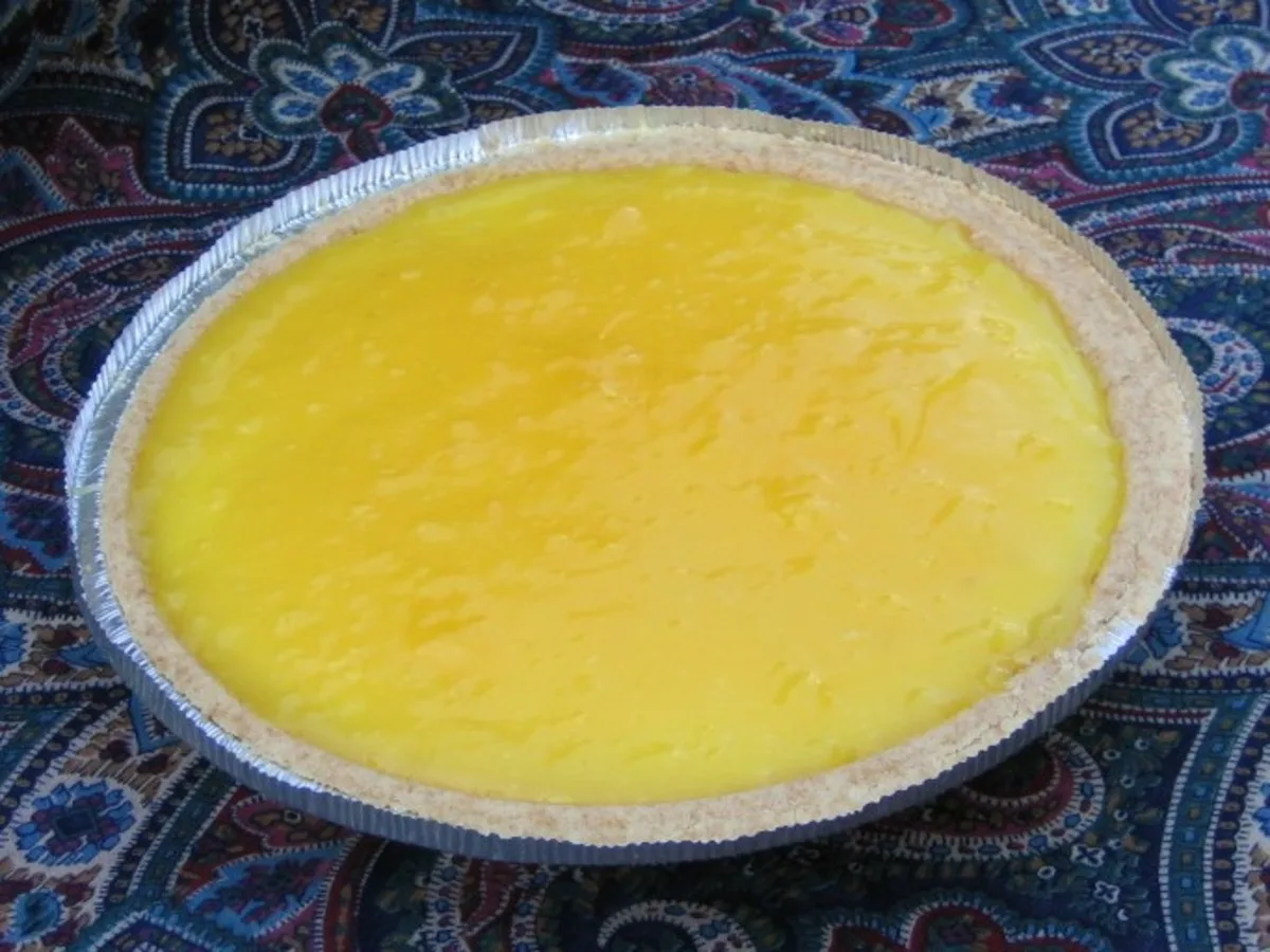Лимонний трюфельний пиріг