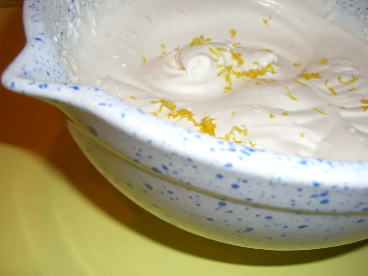 Lemon Whipped Cream