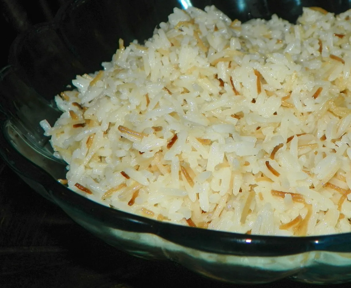 Lemongrass Infused Coconut Jasmine Rice Pilaf