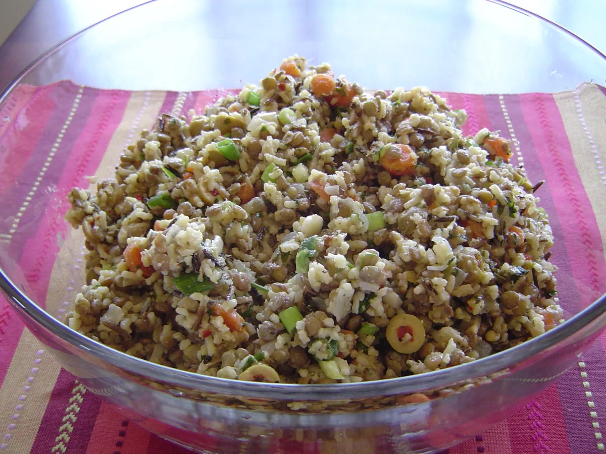 Lentil and Rice Salad