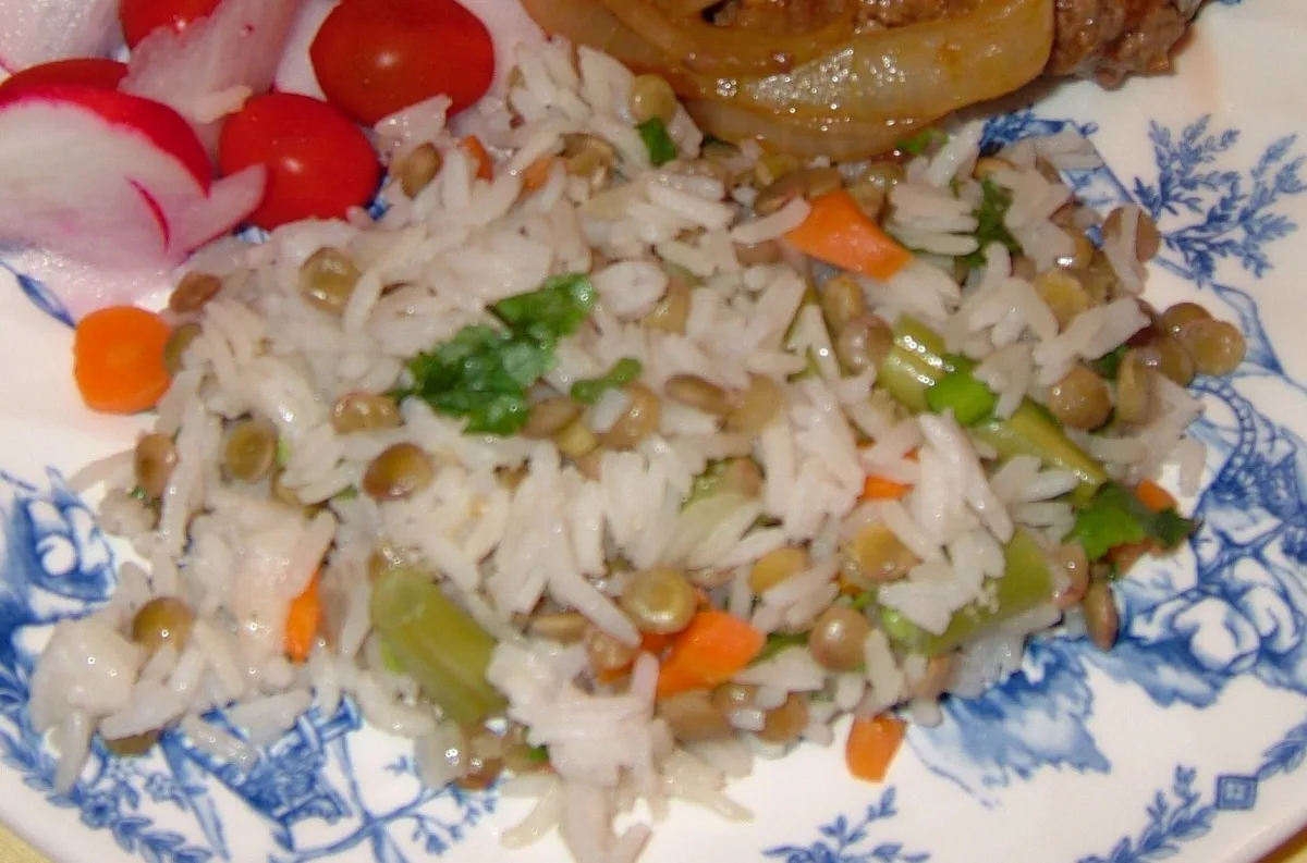 Lentil Rice Pilaf