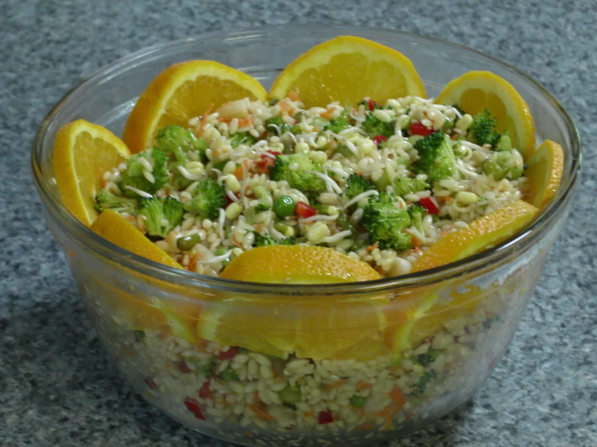 Light and Refreshing Sesame Orzo Salad
