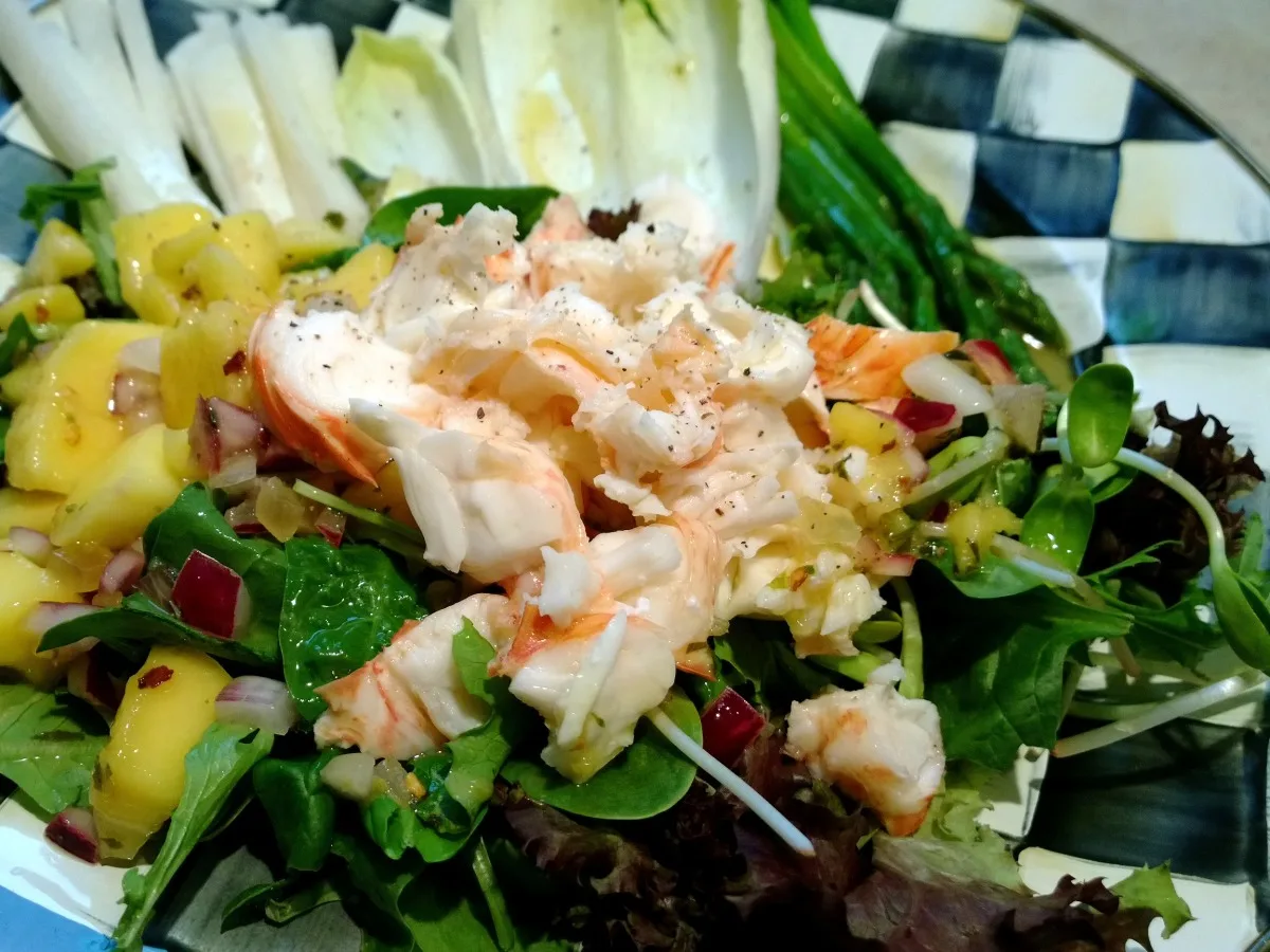 Lobster-Mango Salad
