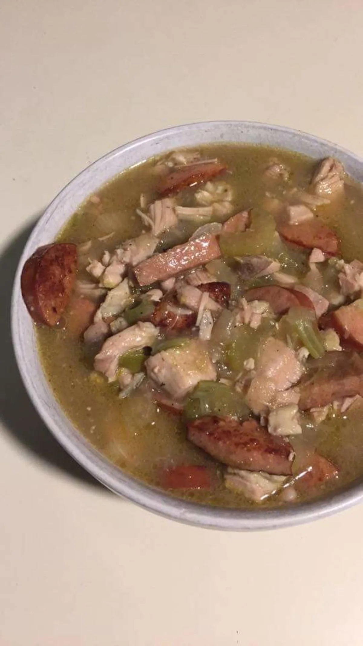 Louisiana Chicken and Sausage Gumbo