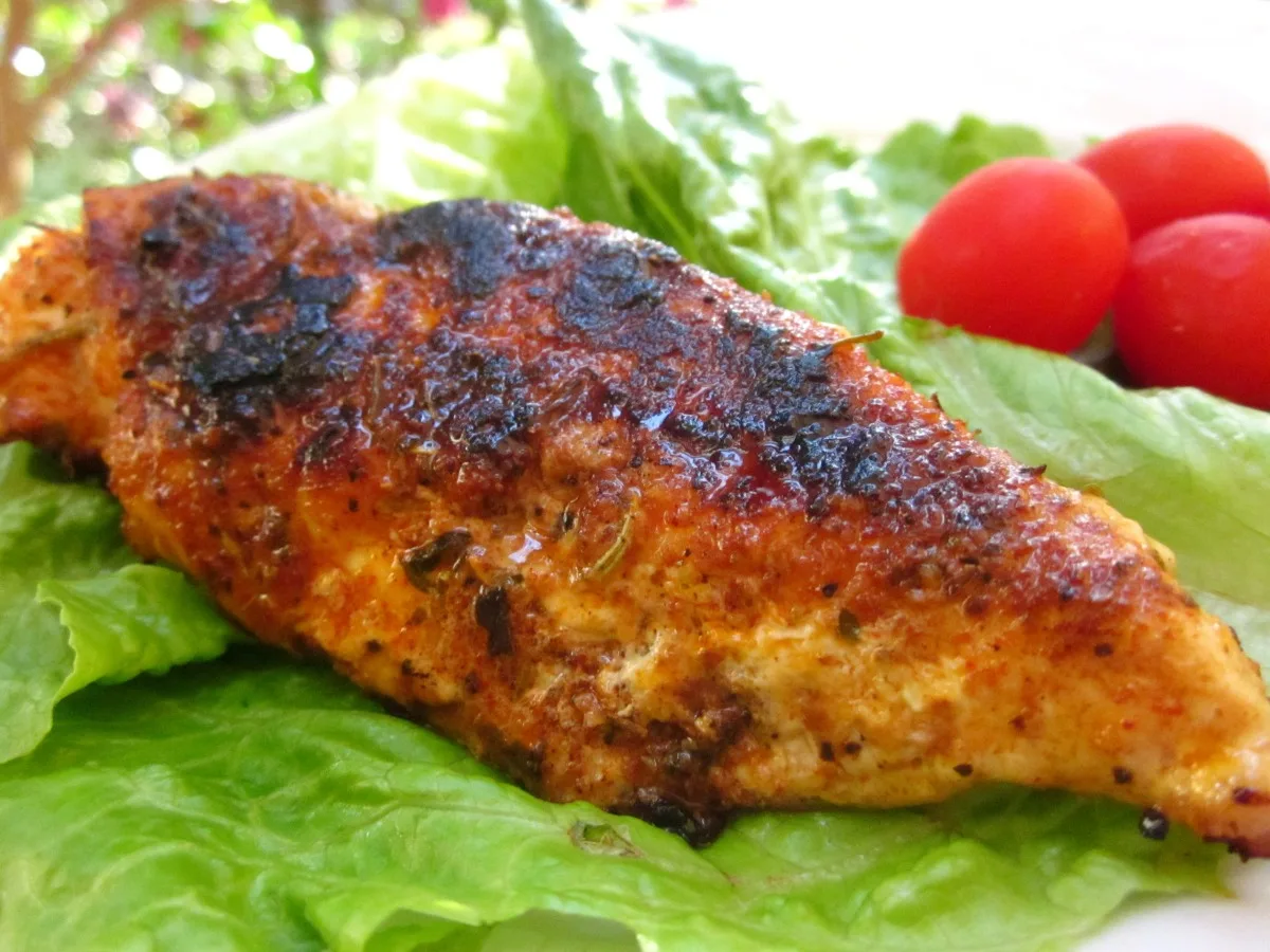 Louisiana Style Blackened Chicken
