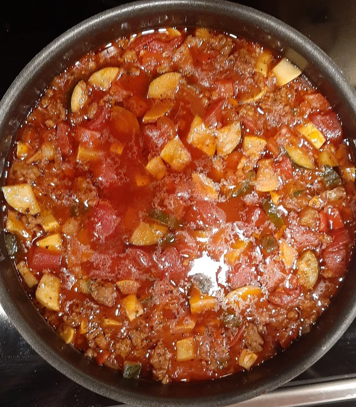 Macaroni Ratatouille Soup