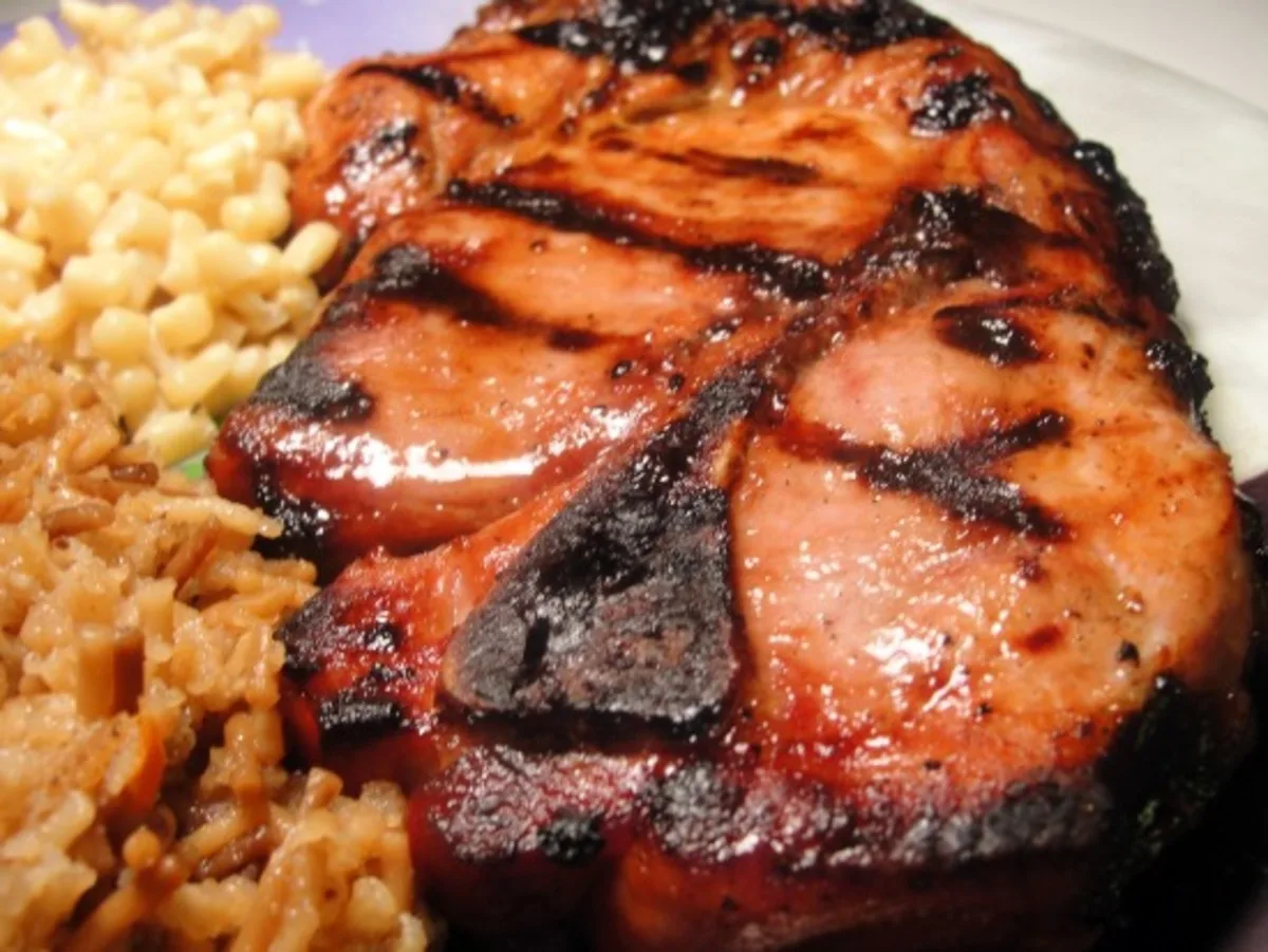 Marinated Pork Steaks