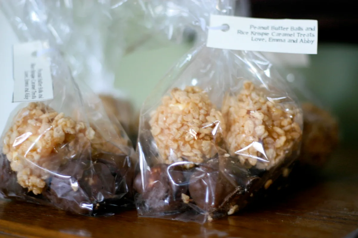 Маршмелоу‑карамельні батончики з Rice Krispies