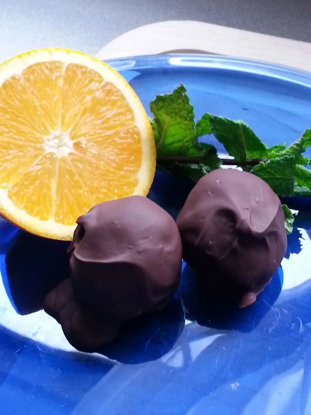 Mashed Potato Truffles: Dark Chocolate and Orange #SP5