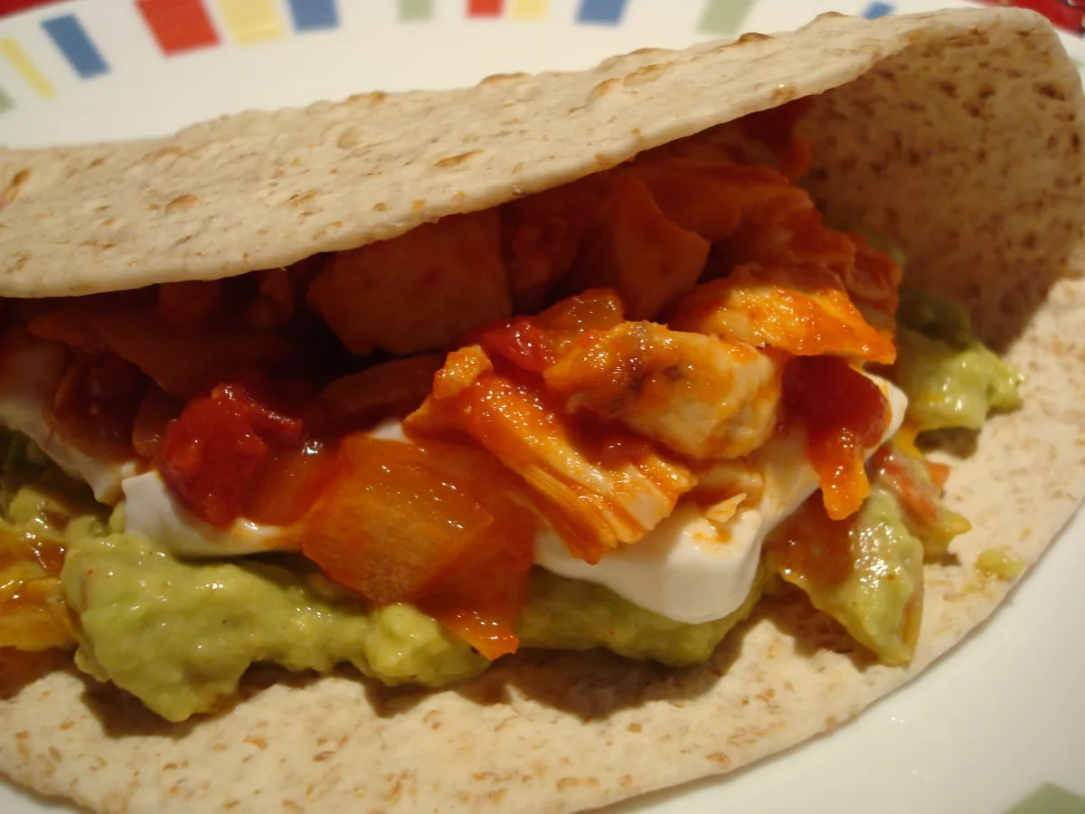 Mexican Flag Tacos