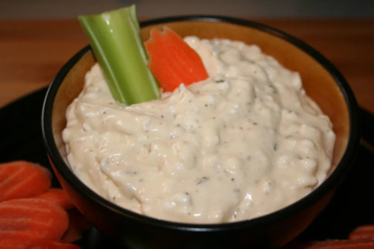 Mom's Holiday Veggie Dip