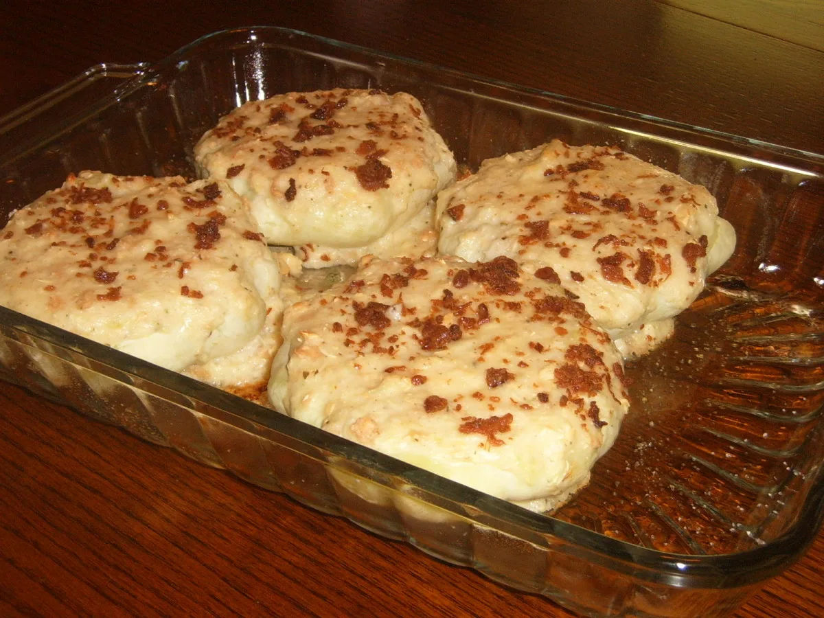 Mom's Stuffed Pattypan Squash