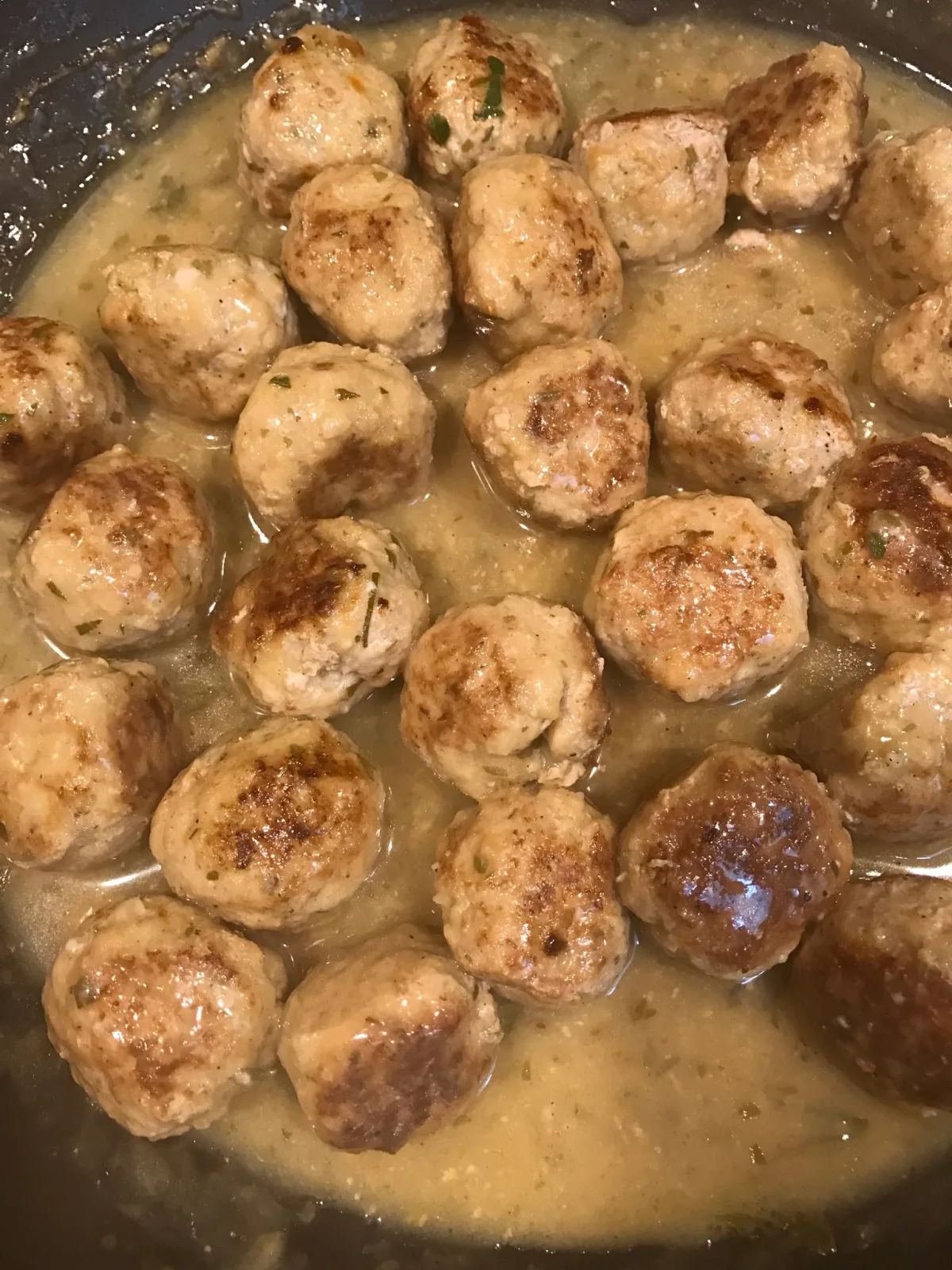 Mom's Turkey Tarragon Meatballs