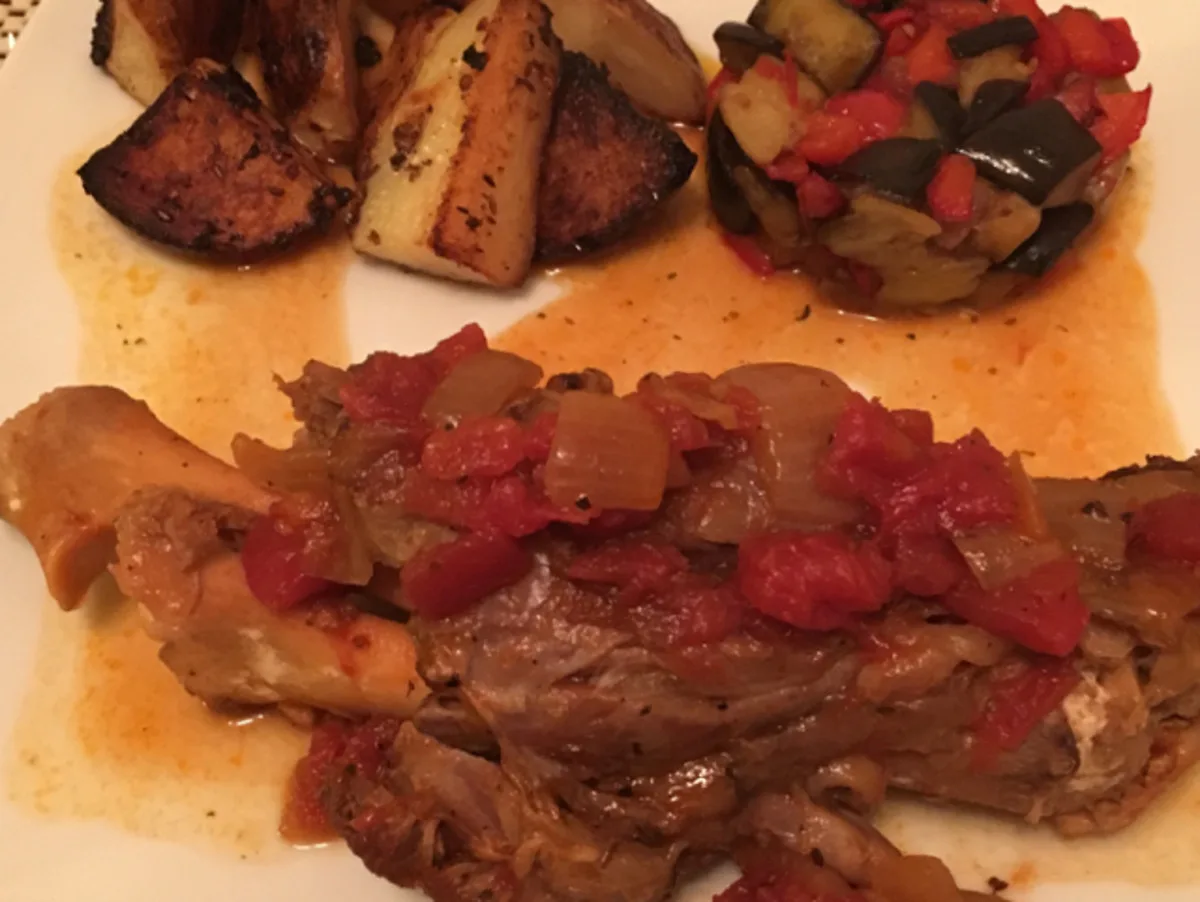 Moroccan Lamb Shanks