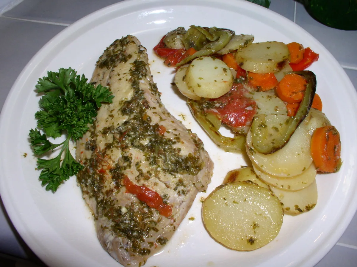 Moroccan Red Snapper With Cumin Seeds