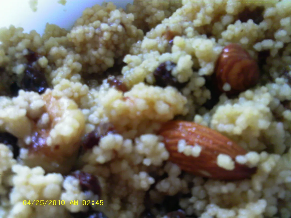 Moroccan Sweet Couscous