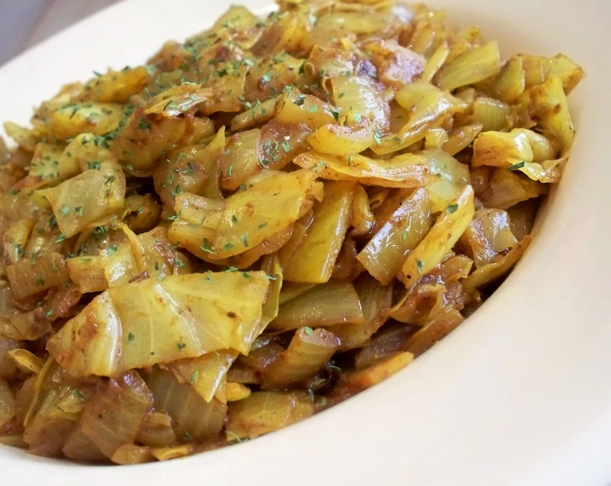Mummy's Cabbage Curry