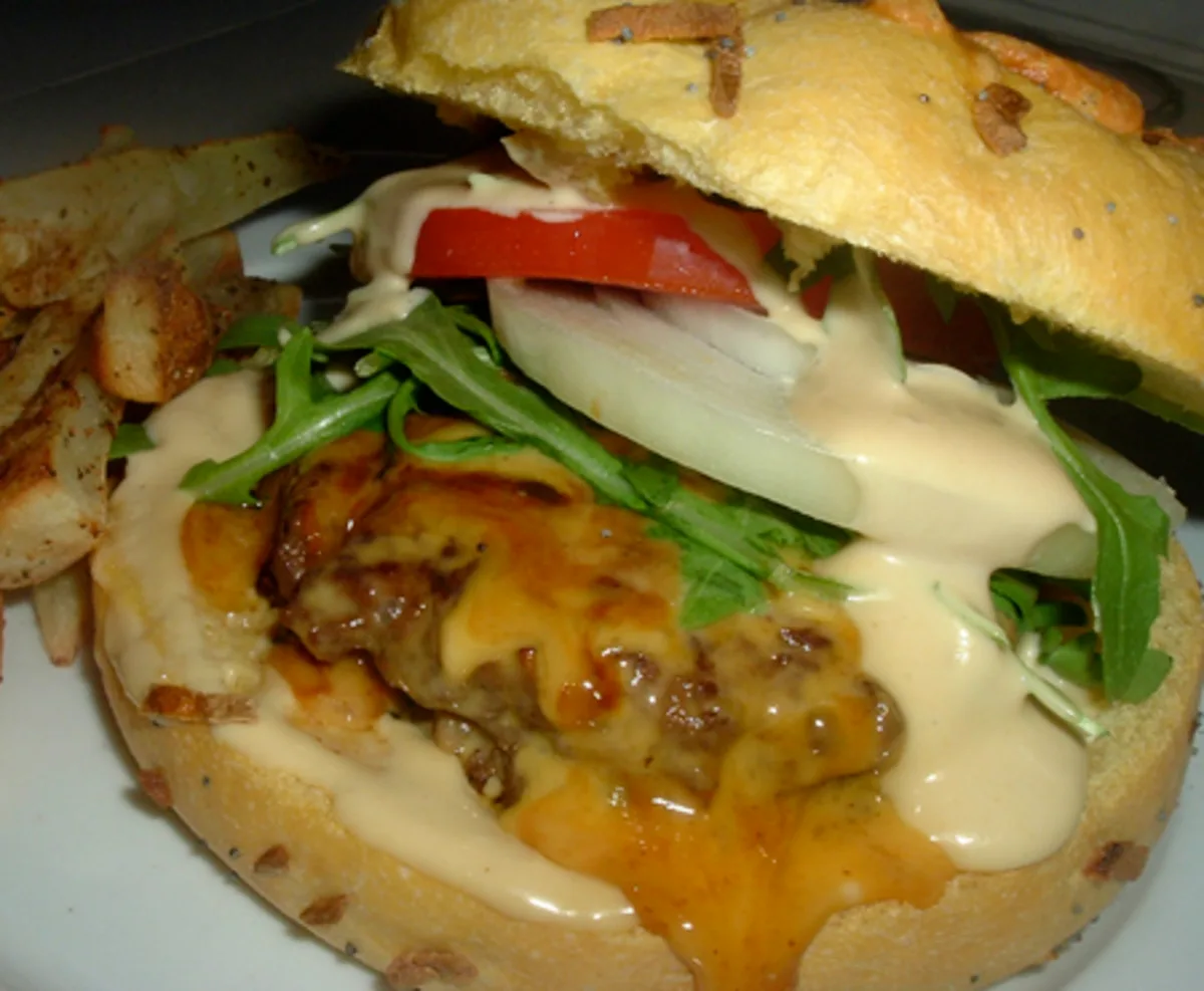 Mushroom Stuffed Burgers