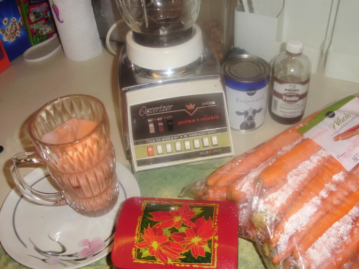 My Mom's Jamaican Style Carrot Juice
