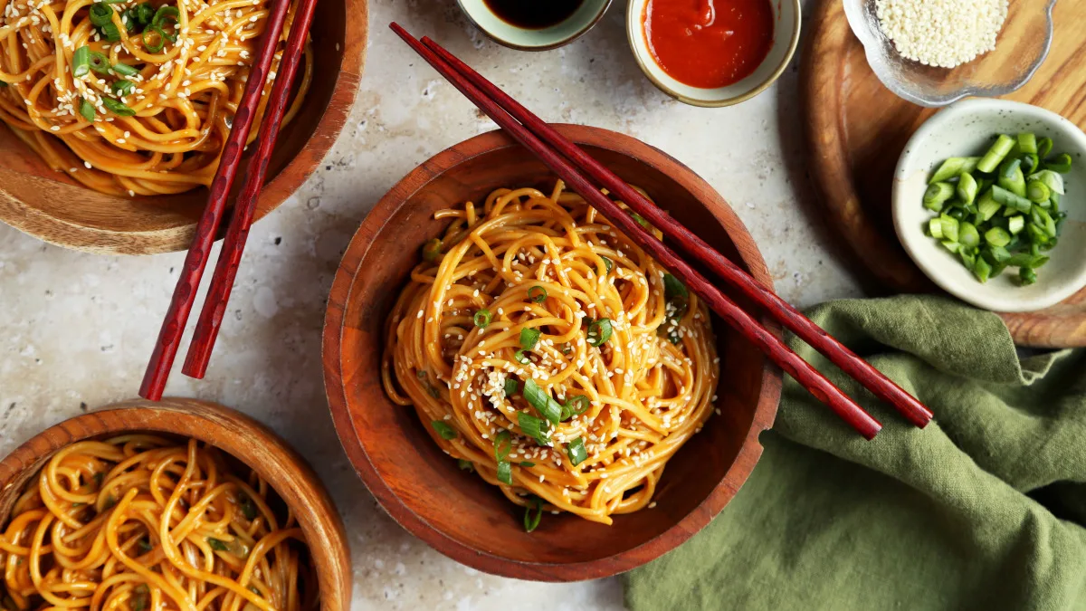 My Thai Sesame Noodles