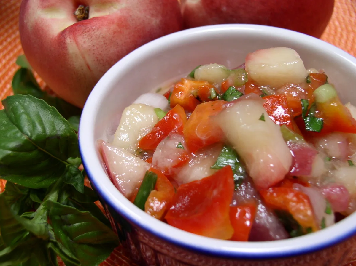 Nectarine Relish for Chicken