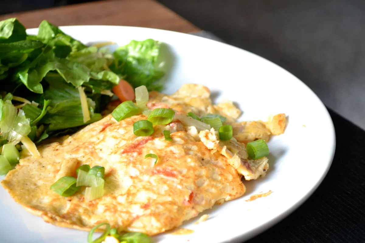 Nigerian Pancakes With Shrimp