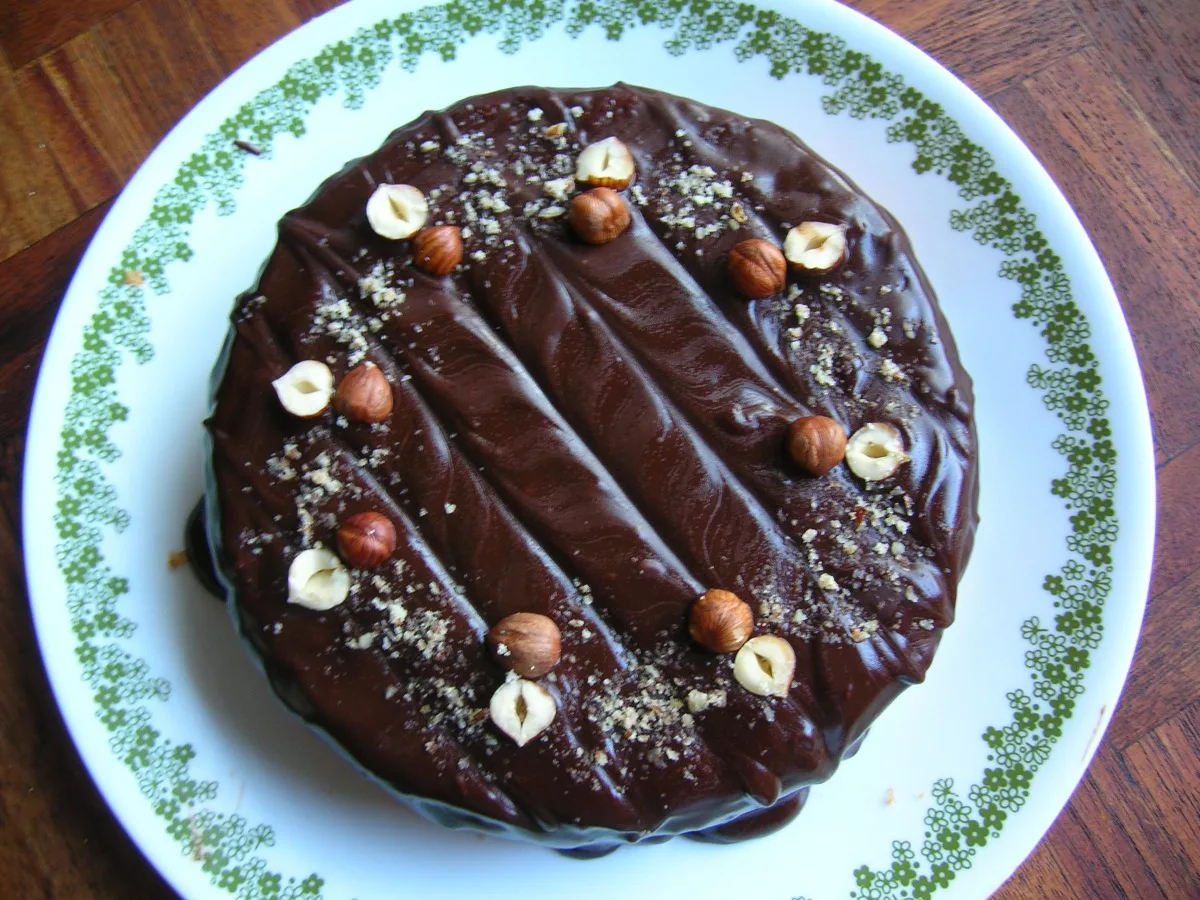 Norwegian Hazelnut Cake