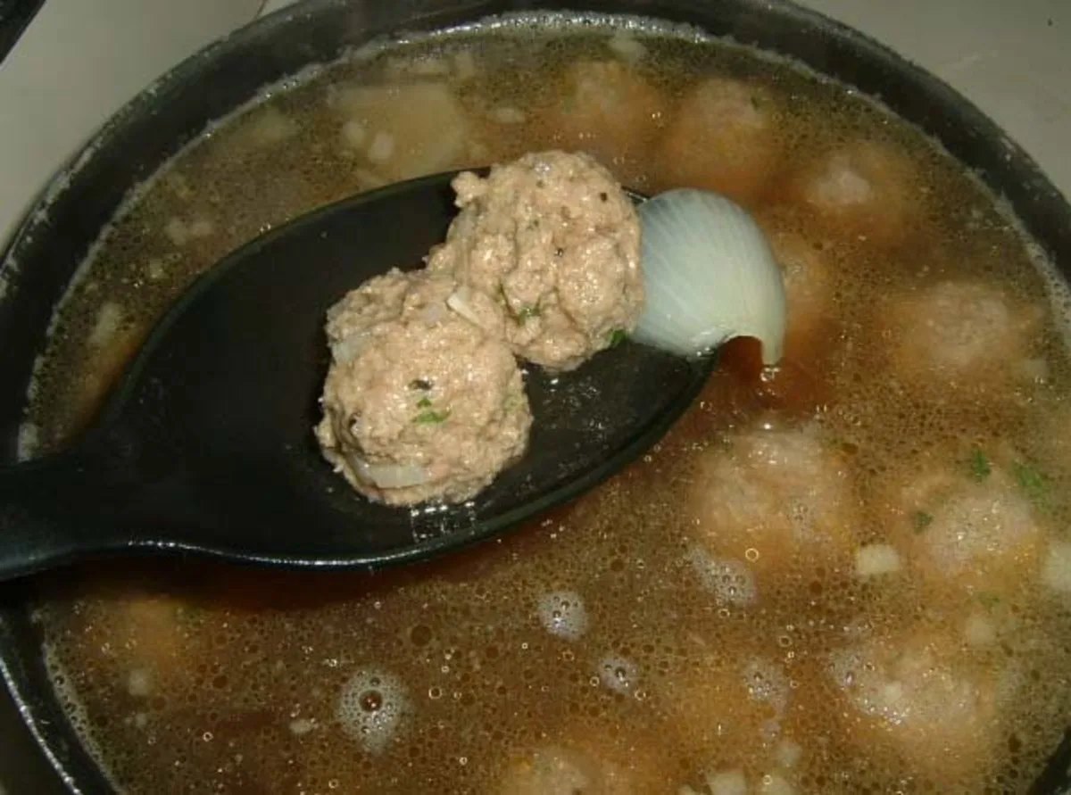 Гострі м'ясні кульки