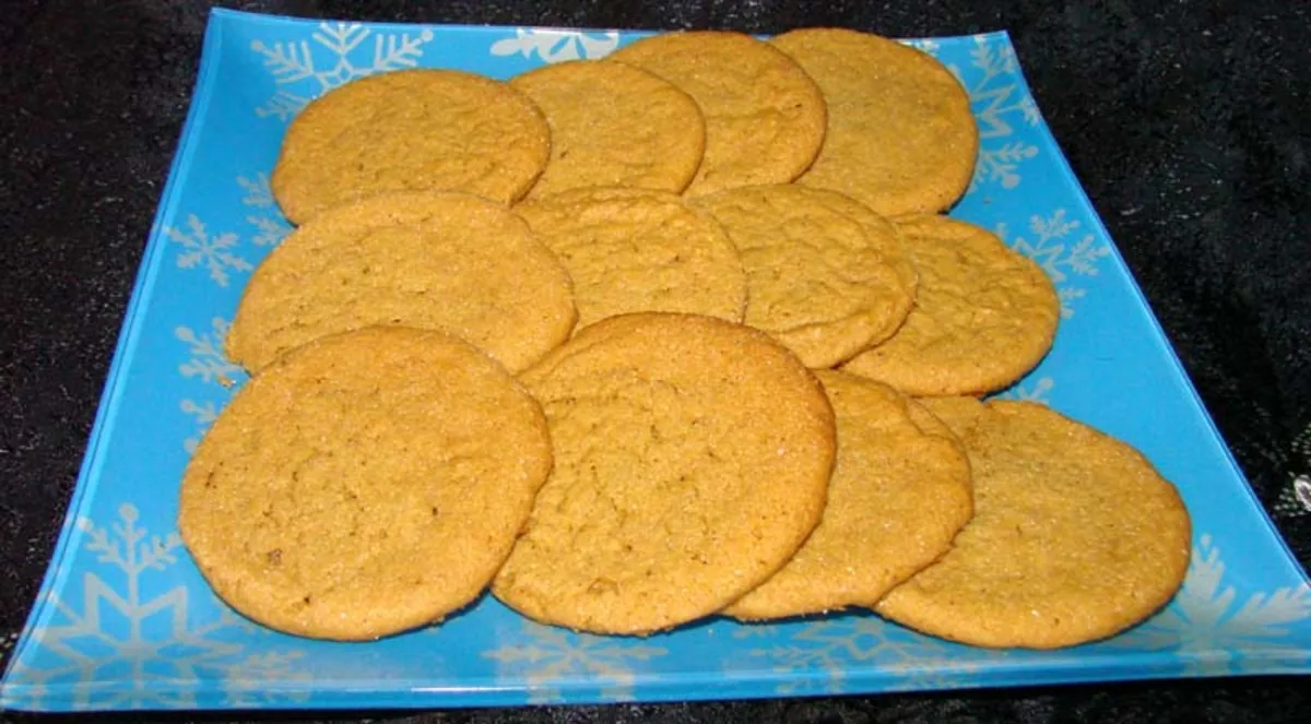Nutmeg Molasses Cookies