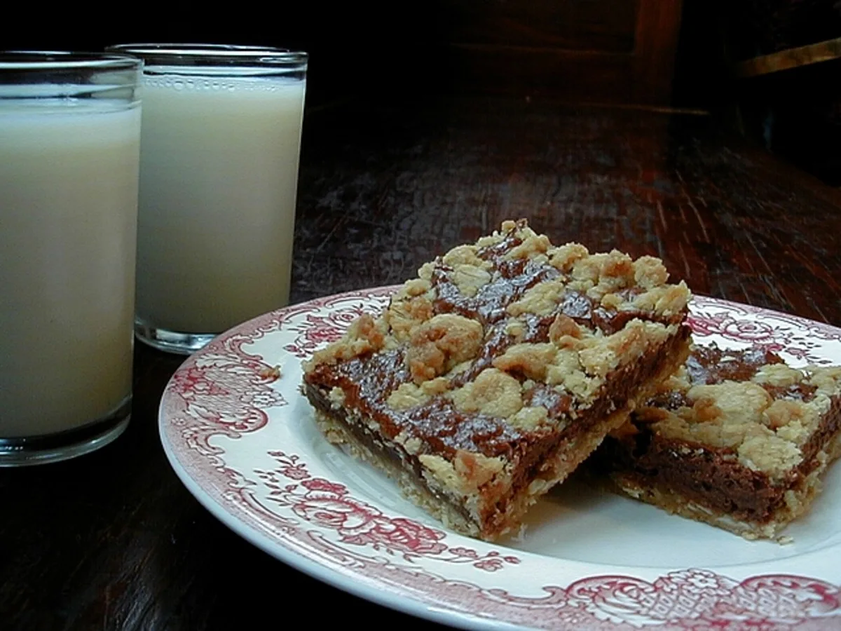 Oatmeal Chocolate Fudge Bars