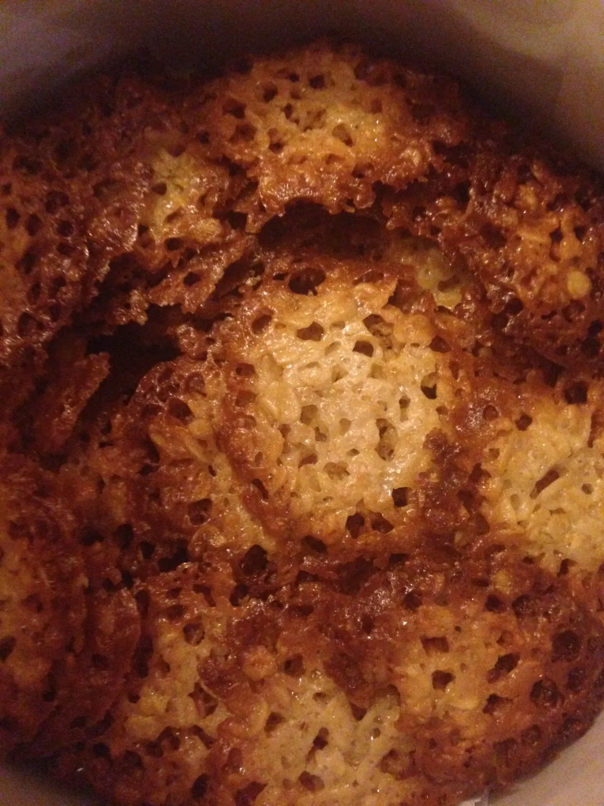 Oatmeal-Lace Cookies (Havrekniplekaker)