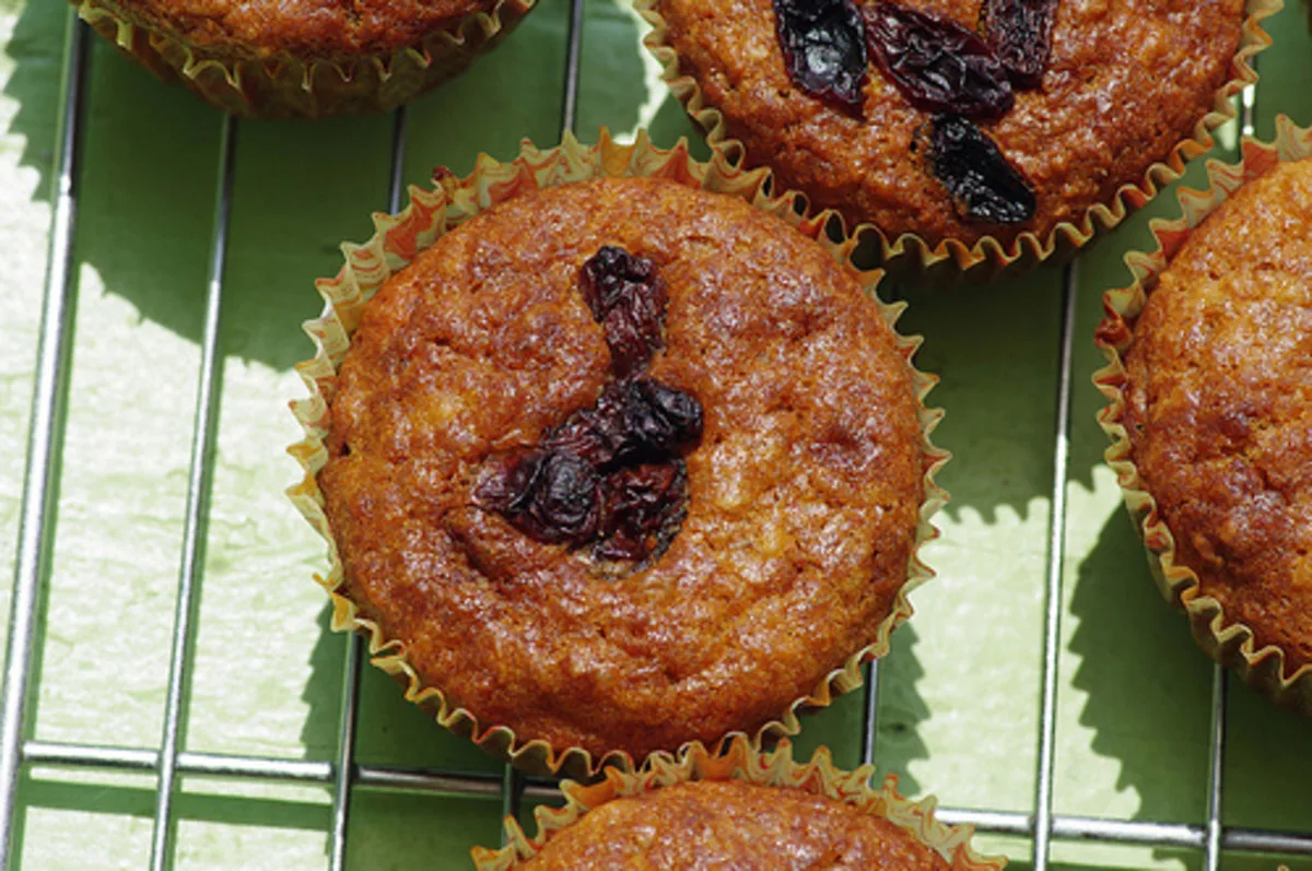 Oatmeal-Raisin Muffins