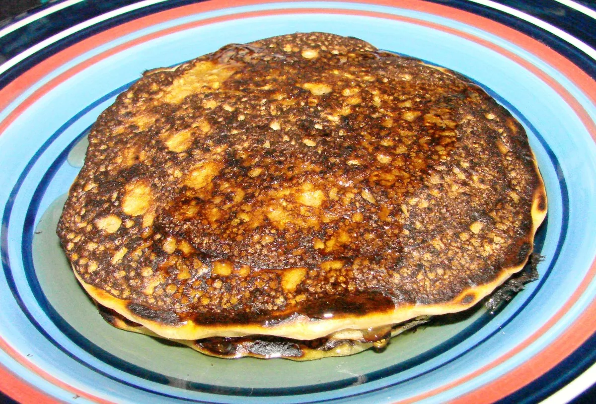Old Fashioned Oatmeal Pancakes