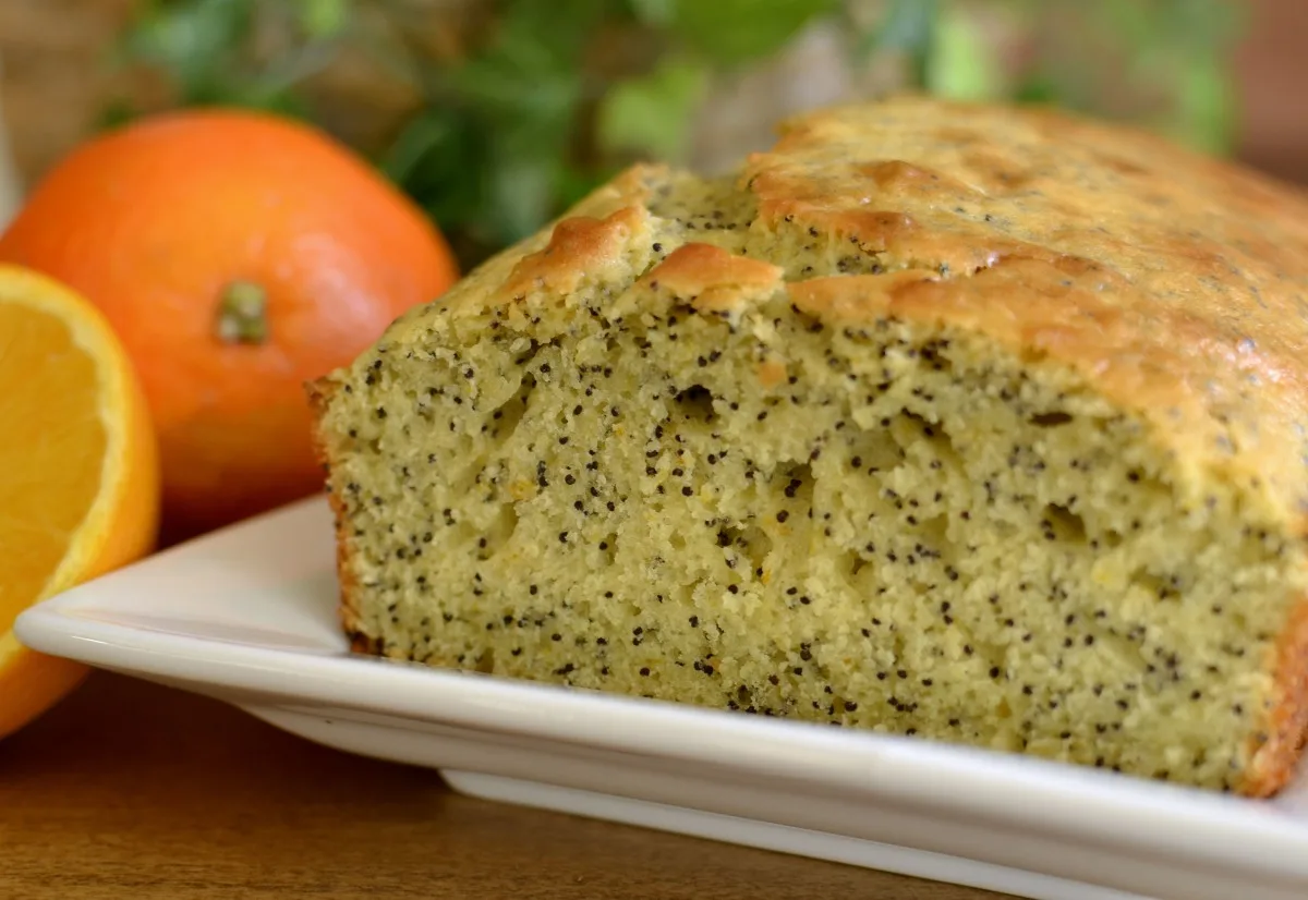 Orange and Poppy Seed Quick Bread