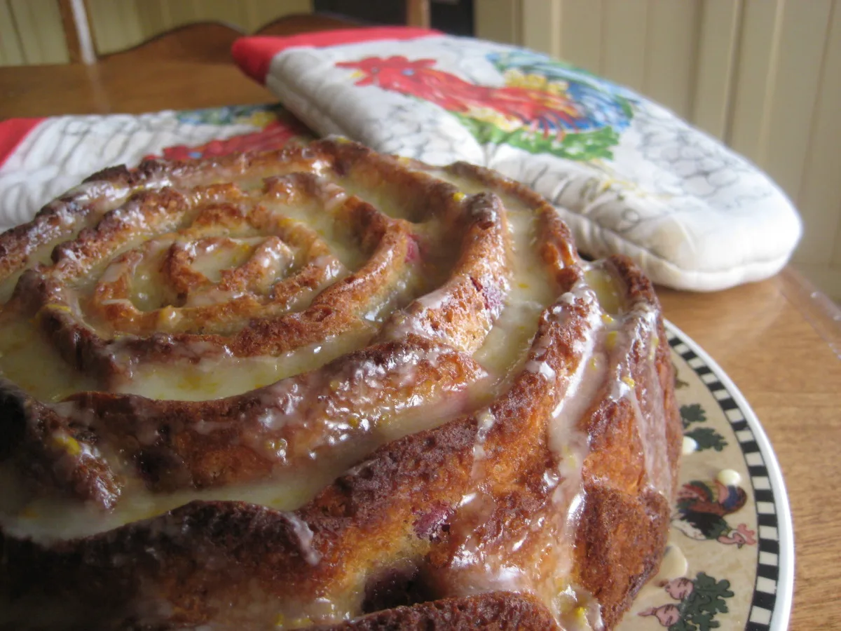 Orange-Cranberry Oat Cake  - Magazine Prize Tested Winner