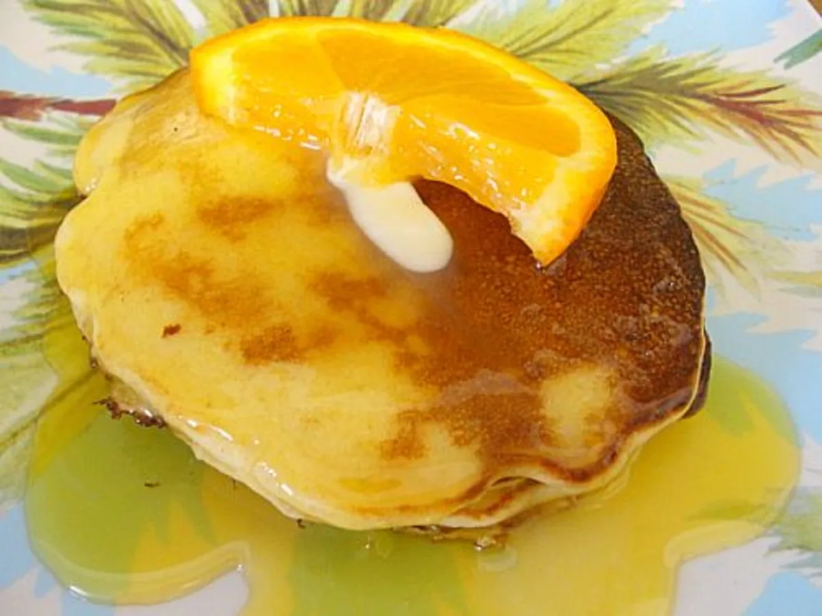 Orange Dessert Pancakes