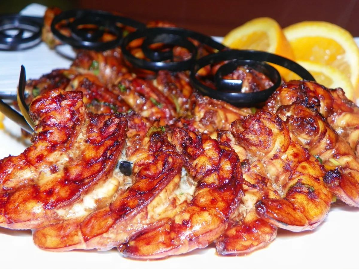 Orange-Ginger Shrimp Skewers