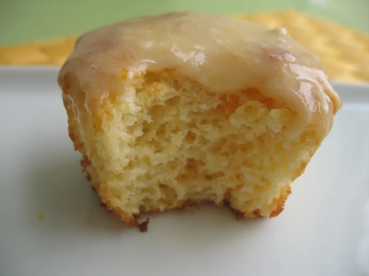 Orange Marmalade Muffins With Cream Cheese Frosting