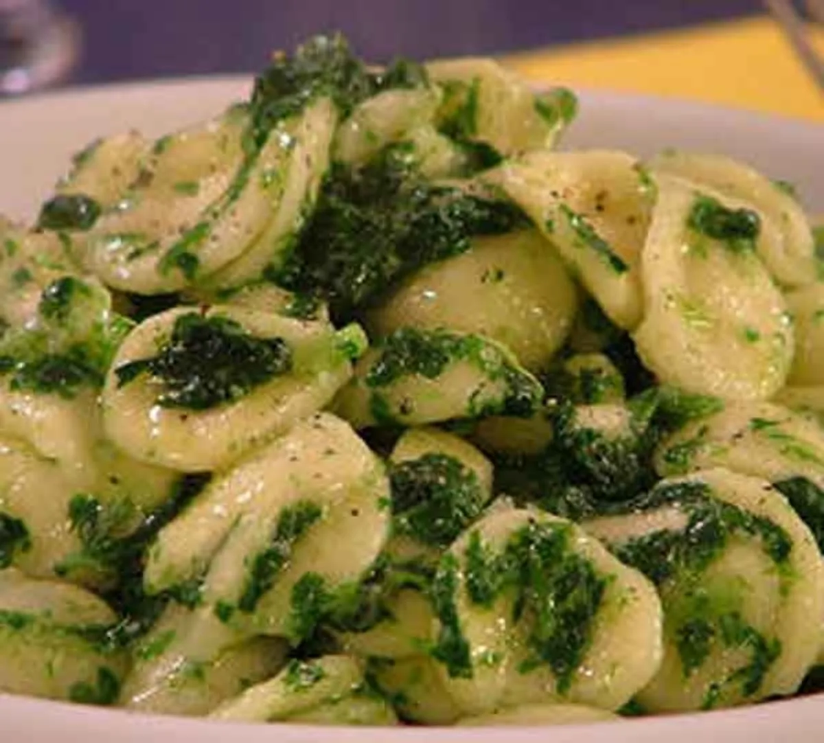 Orecchiette Rabe (Broccoli) Pasta