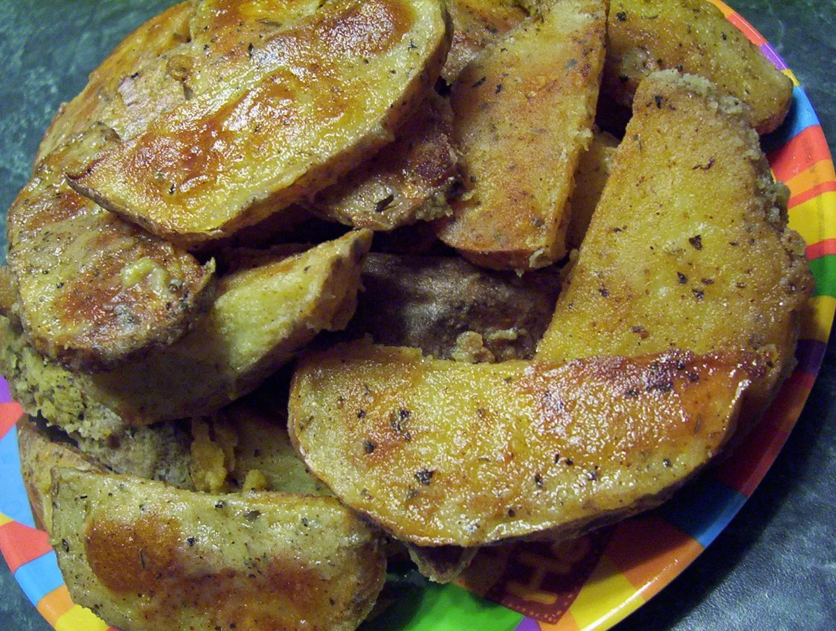 Oven Baked Potato Wedges