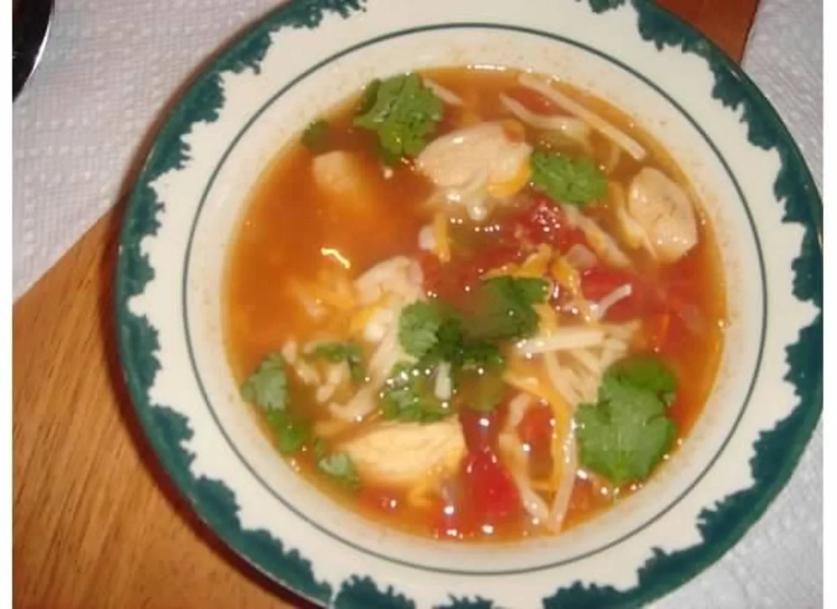 Pampered Chef Chicken Tortilla Soup